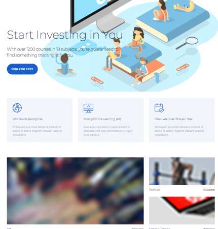 Master Academy Lt WP FREEmium Theme Series