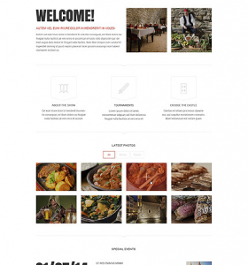 Drupal Restaurant Website 52819