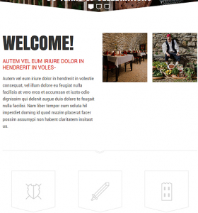 Drupal Restaurant Website 52819