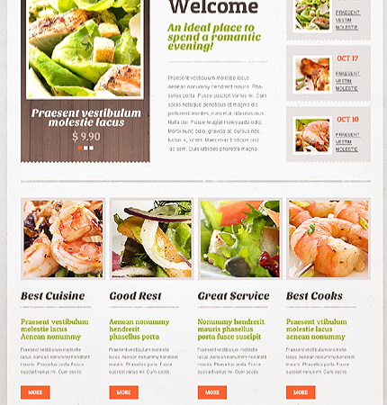 Drupal Restaurant Website 43773